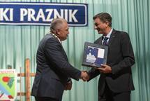 17. 6. 2018, Cerkvenjak – Predsednik Pahor na slovesnosti ob 20. jubileju Obine Cerkvenjak (Bor Slana/STA)